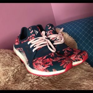 Adidas pure boost X floral print